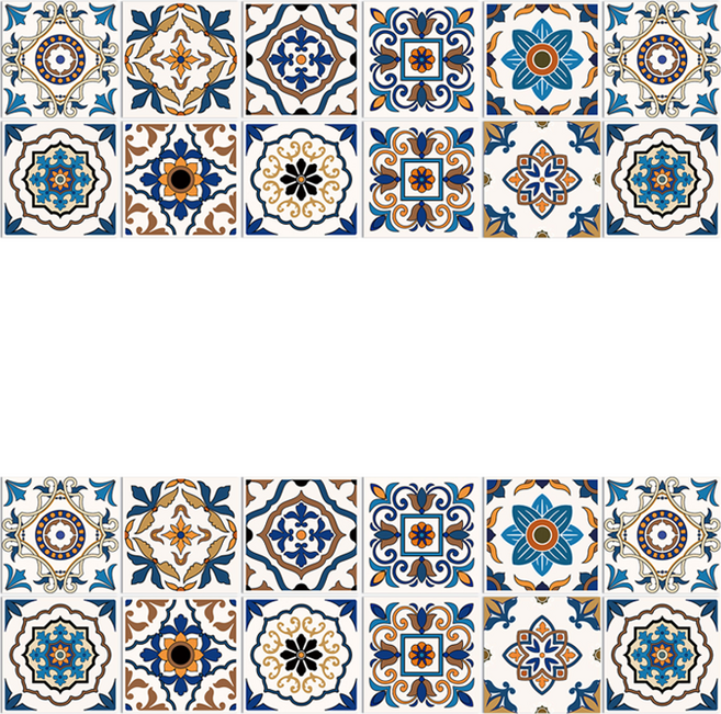 미소로운 예쁜 인테리어 스티커 24pcs 세트, 북유럽STYLE13