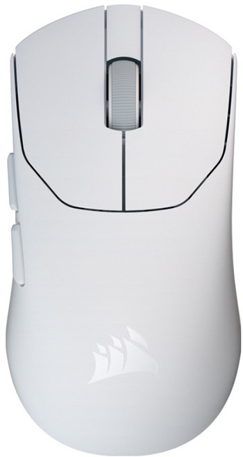 커세어 세이버 v2 PRO 초경량 유무선 게이밍 마우스, 화이트