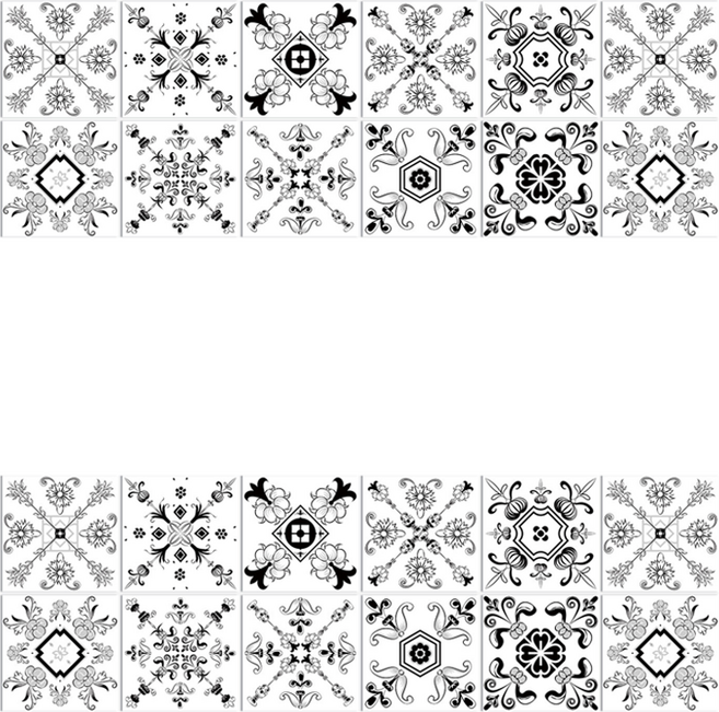 미소로운 예쁜 인테리어 스티커 24pcs 세트, 북유럽STYLE20