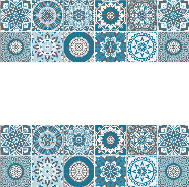 미소로운 예쁜 인테리어 스티커 24pcs 세트, 북유럽STYLE21