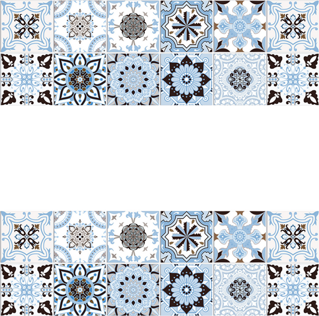 미소로운 예쁜 인테리어 스티커 24pcs 세트, 북유럽STYLE8