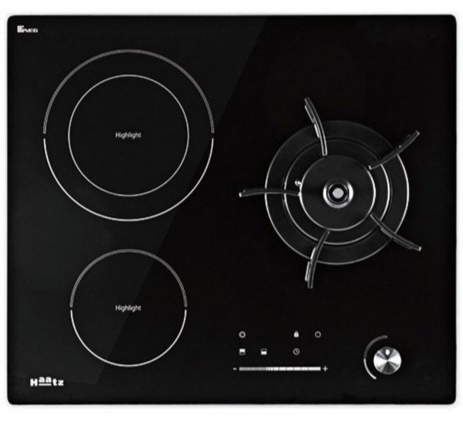 Haatz 하이브리드 가스쿡탑 가스레인지 3구 방문설치, GEC-3601GARH LNG, 빌트인