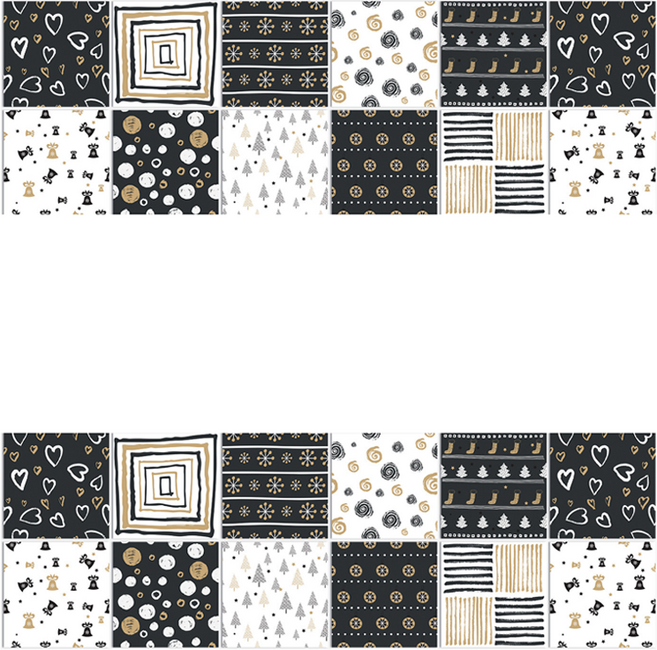 미소로운 예쁜 인테리어 스티커 24pcs 세트, 북유럽STYLE22