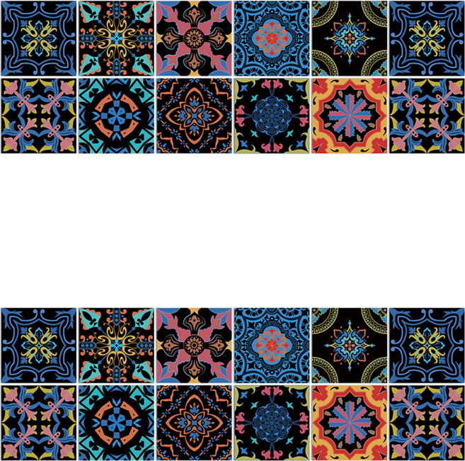 미소로운 예쁜 인테리어 스티커 24pcs 세트, 북유럽STYLE9