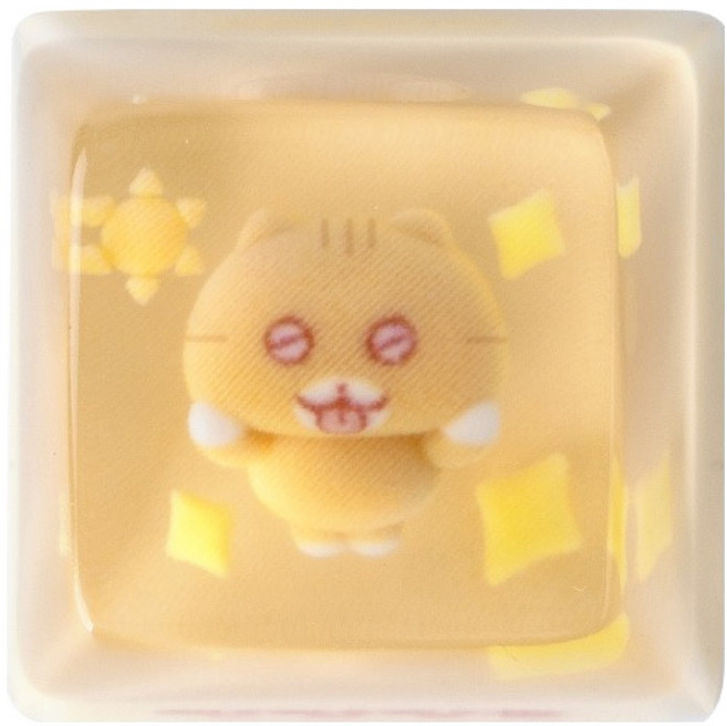 ROYCHE Tintin Tinkle 樹脂鍵帽 + 收納盒套組, TNKL-RKC-A-TK, 鍵帽