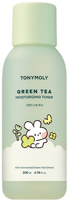 토니모리 라인프렌즈 미니니 그린티 수분 토너, 1개, 200ml