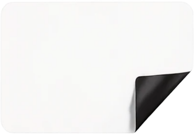 해피굿즈 마그네틱 고무자석 메모보드 A5 화이트, 1개