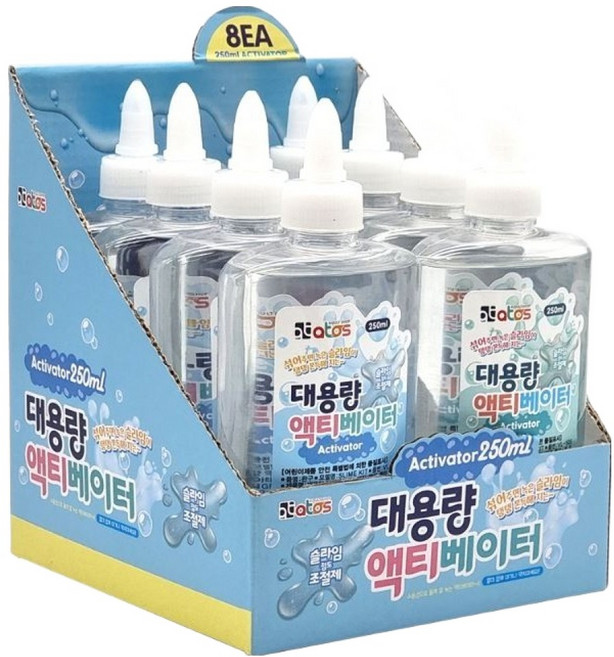 아토스 대용량 액티베이터 2종 x 4p 세트, 블루, 민트, 1세트
