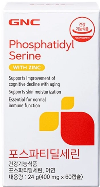 GNC 포스파티딜세린 24g, 1개, 60정 - 쿠팡