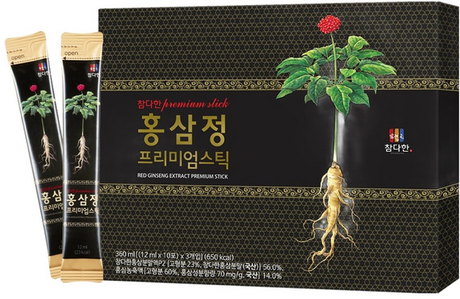 참다한 홍삼정 프리미엄 진액스틱 30p, 360ml, 1개