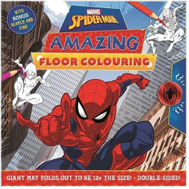 Marvel Spider Man : Amazing Floor Colouring, Autumn Publishing Group, LLC