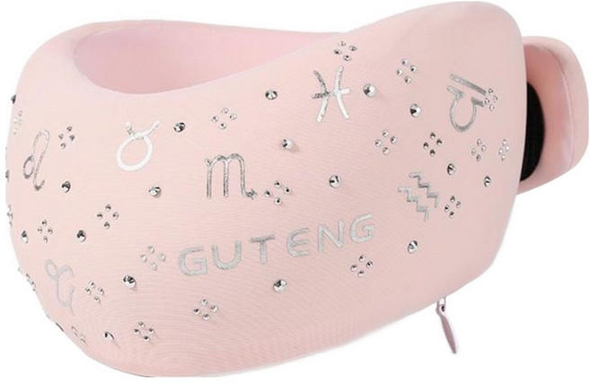 Celliving 防傾斜頸椎支撐 正姿護頸矯正器 粉紅色, 1個