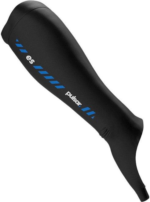 pulsar Es 電競遊戲 開掌式長袖套 M, 黑色, 1個