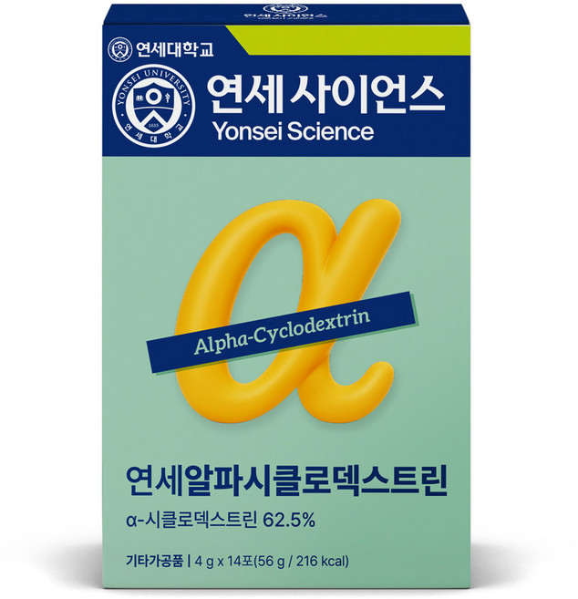 연세생활건강 알파시클로덱스트린 알파CD 14p, 56g, 1개