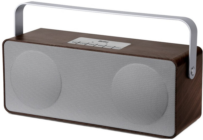 브리츠 포터블 블루투스 스피커, 메탈우드, BZ-NQ26