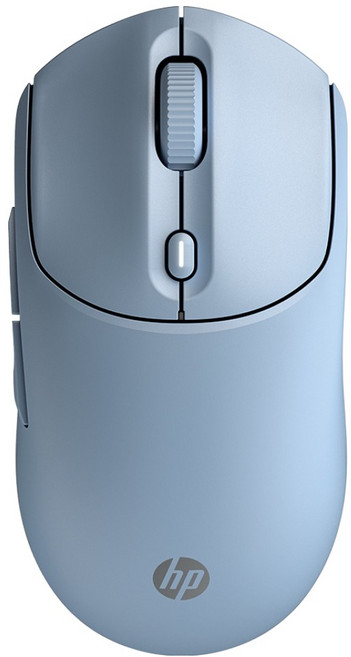 HP 400 무소음 무선 마우스, 블루, AZ7B4AA