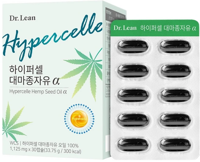 닥터린 하이퍼셀 대마종자유 알파, 30정, 1개 - 쿠팡