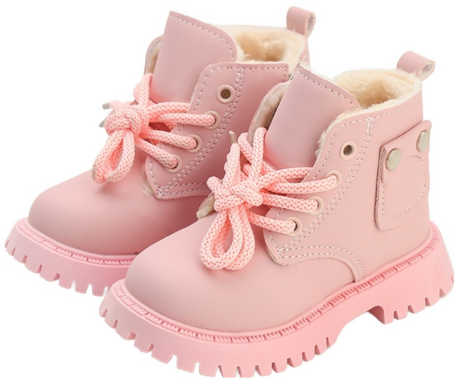 래빗풋 더블단추 포켓 털안감 워커