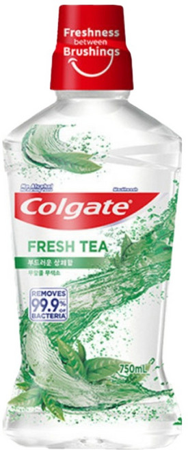 콜게이트 마우스워시 후레쉬 티, 750ml, 1개