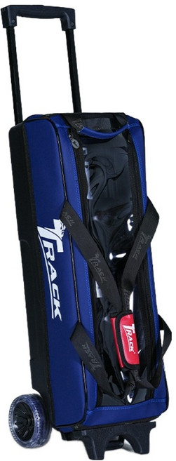 에보나이트 퍼펙트코리아 3볼 토트 롤러백, 네이비, 1개