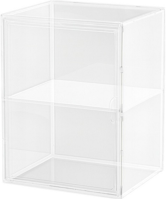 몽구밍 피규어 아크릴 쇼케이스 2단 투명, 1개