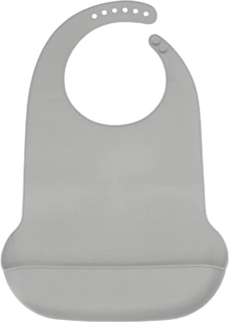 리보레 어르신 환자케어 방수 턱받이, 1개, 그레이