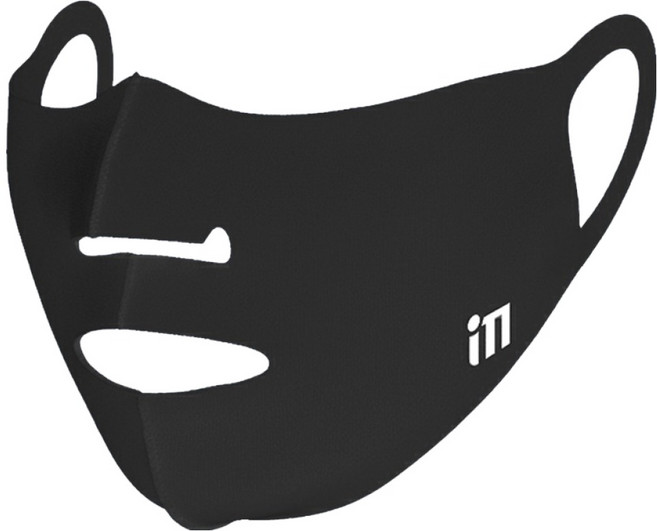 아이엠마스크 자외선 차단 마스크, 블랙, 1개