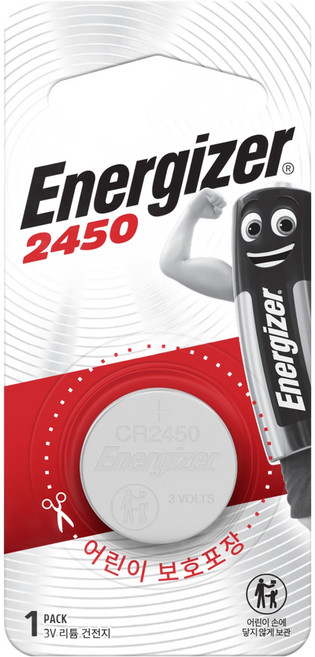 에너자이저 리튬 코인건전지 CR2450, 1개, 1개입