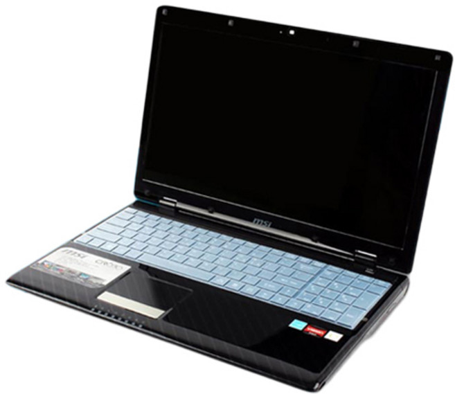 카라스 MSI 알파15 A3DDK / A3DD / A3DD 에어용 노트북 칼라 키스킨, 블루, 1개