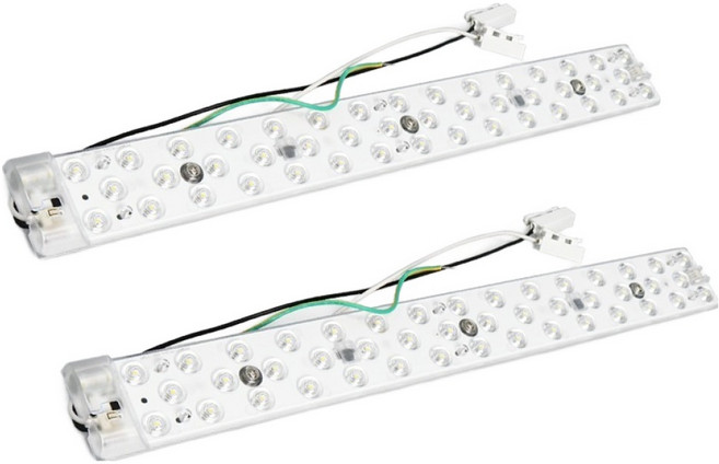 라이톤 KDT LM FPL 36W 대체 LED 모듈 형광등 25W, 주광색, 2개