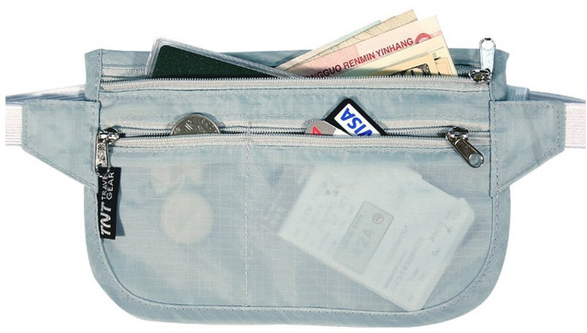 티엔티트래블기어 콤팩트 복대여권지갑