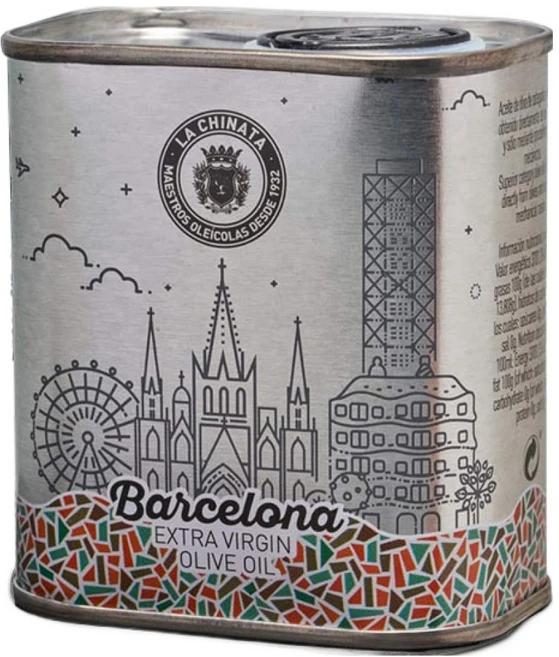 라치나타 바르셀로나 틴 엑스트라버진 올리브오일, 1개, 100ml - 쿠팡