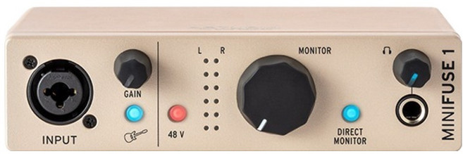 ARTURIA MiniFuse 1 音訊介面, 香檳色(Champagne), 單一商品
