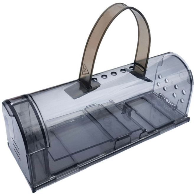 동글이 효율적인 초강력한 쥐덫 그레이 178 x 70 x 68 mm, 1개, 1개입