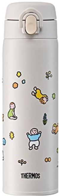 써모스 제로퍼제로 조제분유용 텀블러 JNX-502KC, 코튼캔디, 500ml, 1개