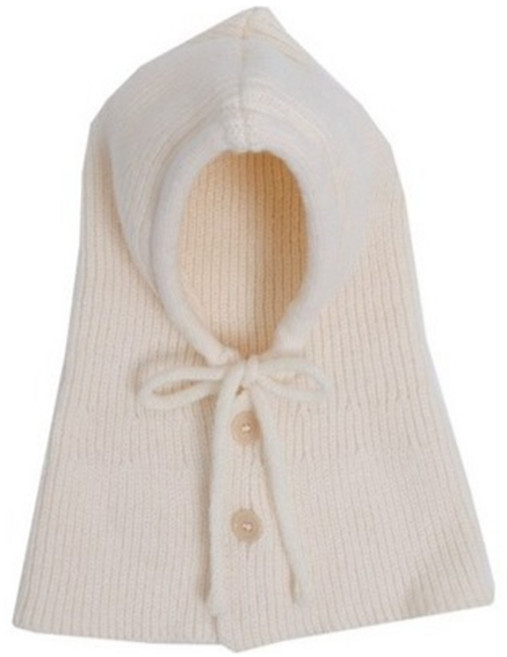 린다샵 퐁주흐 베이직 니트 버튼 바라클라바 cpacc572k4b, 아이보리, 1개