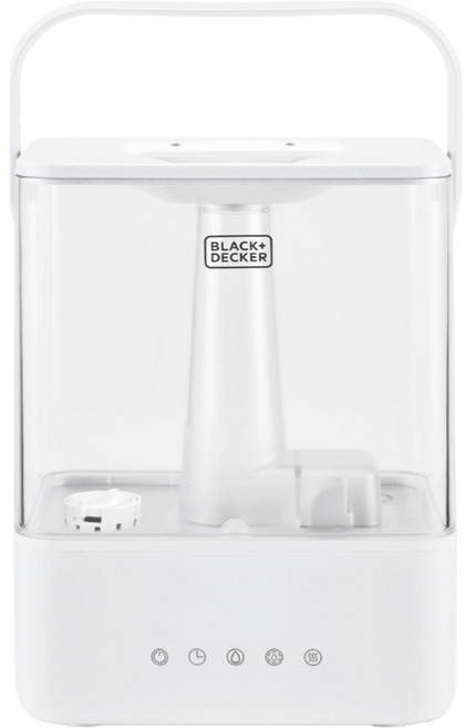 블랙앤데커 100도가열 상부급수 복합식 가습기, BXEH4250-A, 화이트