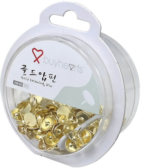 바이하츠 월드 골드압핀 WGS, 1개, 145개입