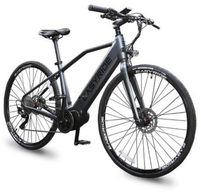 이지라이드 허밍버드 미드모터 48V 350W 14Ah 고객직접설치, 티탄그레이, 알루미늄