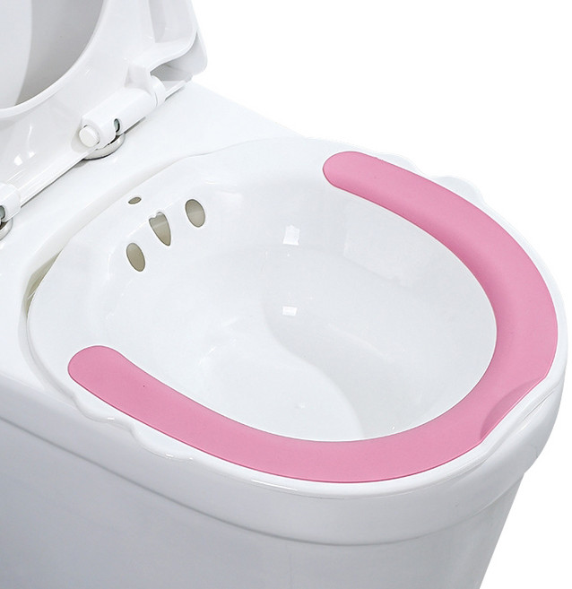 베러웰즈 미끄럼방지 거치형 가정용 좌욕기, 화이트, 1개
