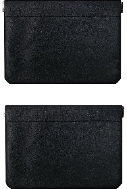 월드크린 원터치 미니 다용도 파우치, 블랙