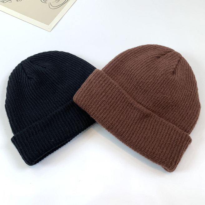 르미다 골지 니트 캐주얼 비니 2p