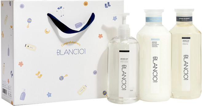 블랑101 출산 선물세트 3종 세트, 1세트
