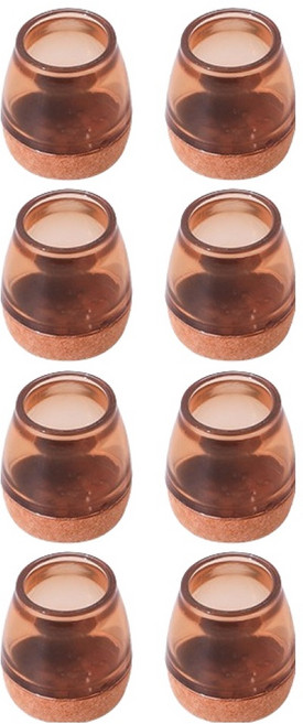 米索朗 椅子腳套 棕色, 8個