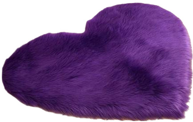 힘룸 예쁜하트 방석매트 겸용 러그