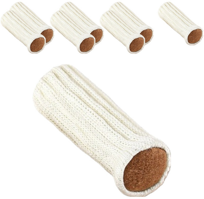 미소로운 소음방지 의자 캡 화이트, 8개