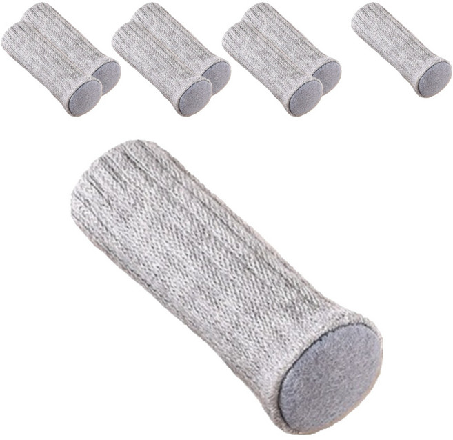 미소로운 소음방지 의자 캡 그레이, 8개