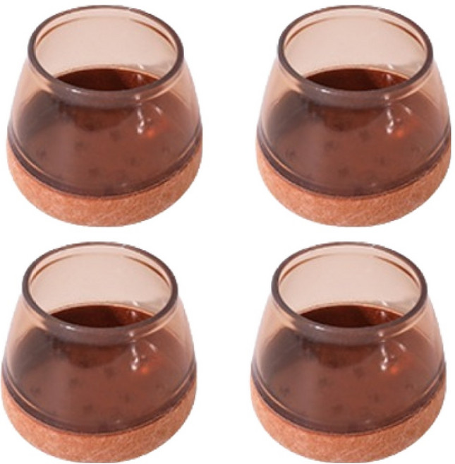 미소로운 의자 발커버 브라운, 4개