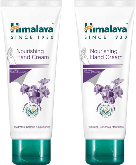 히말라야 고보습 너리싱 라벤더 핸드크림, 100ml, 2개