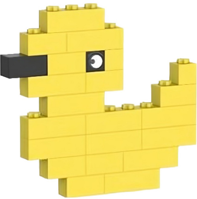 포아트 상상블럭 시즌2 소프트 대형 쌓기 빅블록 53p 세트, 옐로우, 1세트